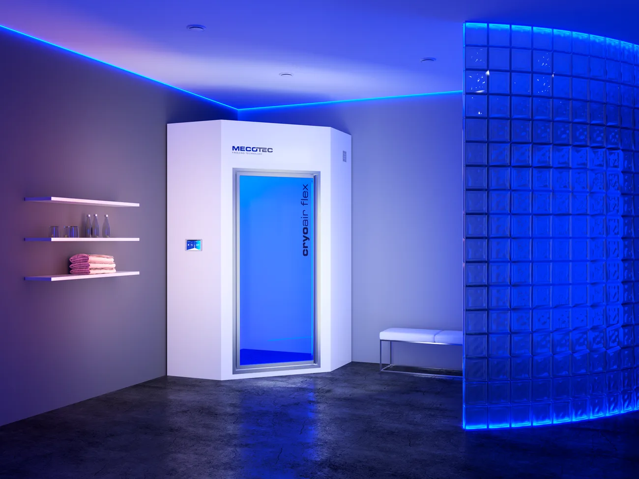Chambre de cryothérapie Mecotec
